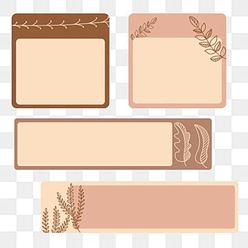 Name Tag Template Aesthetic