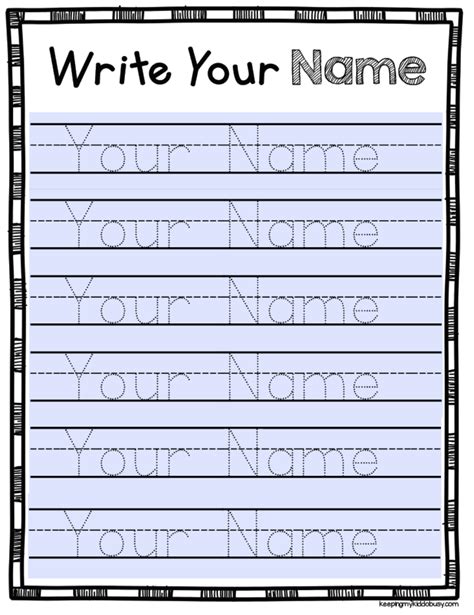 Name Trace Template