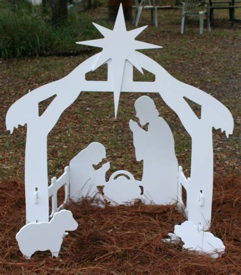 Nativity Scene Template For Wood