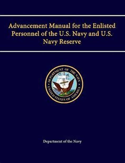 Navy Advancement Manual Instruction