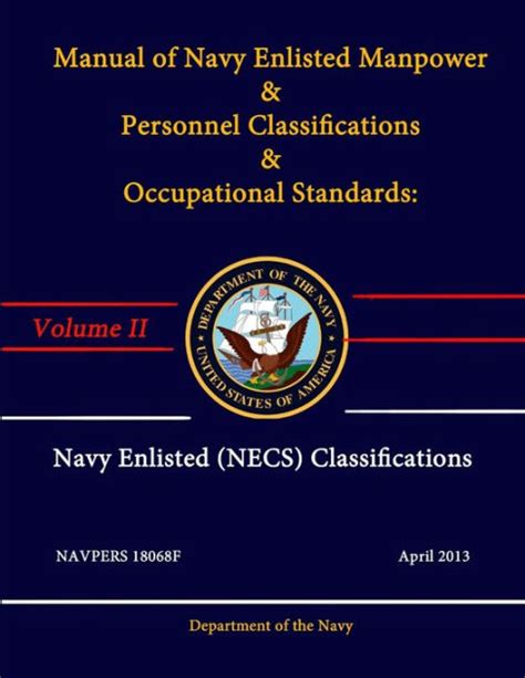 Navy Enlisted Classification Manual