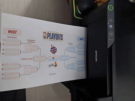 Nba Bracket Printable