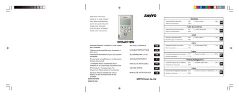 Nec Air Conditioner Manual Rsh 6847