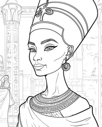 Nefertiti Printable