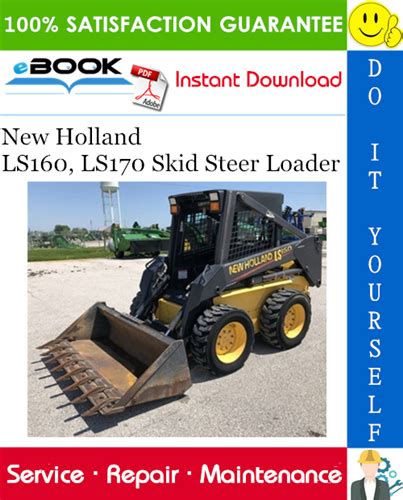 New Holland Ls160 Ls170 Skid Steer Service Repair Pdf Manual