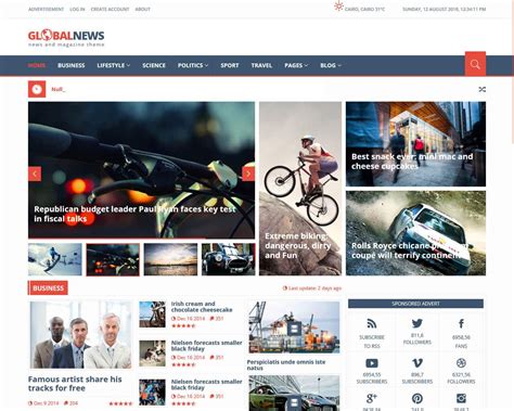 News Site Template