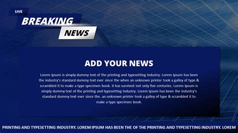 News Slide Template