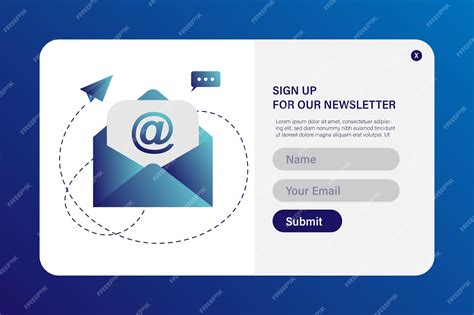 Newsletter Signup Template