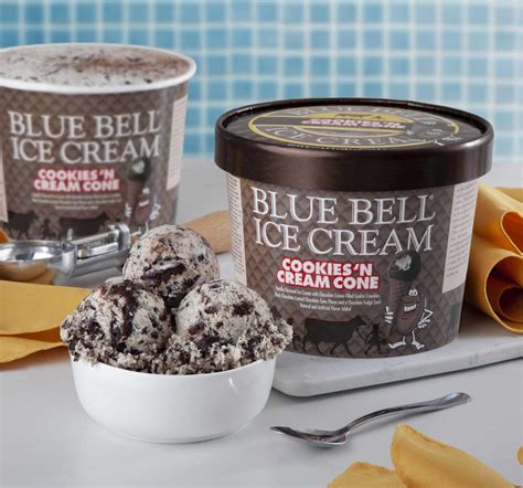 Nikmati Kesegaran Blue Bell Cookie Cone Ice Cream, Sensasi Manis yang Melegenda