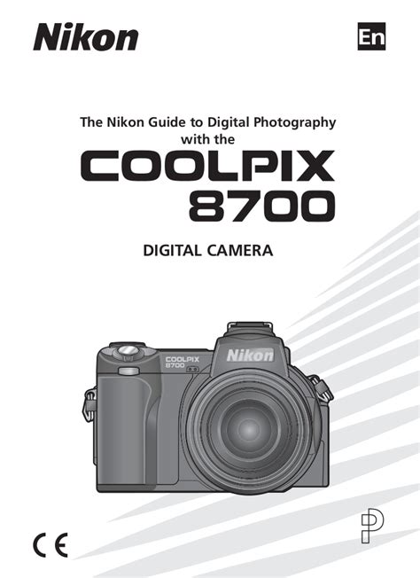 Nikon Coolpix 8700 Digital Camera Service Manual