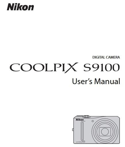 Nikon Coolpix S9100 User Manual