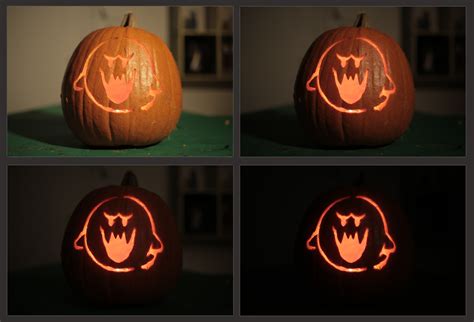 Nintendo Pumpkin Carving Templates