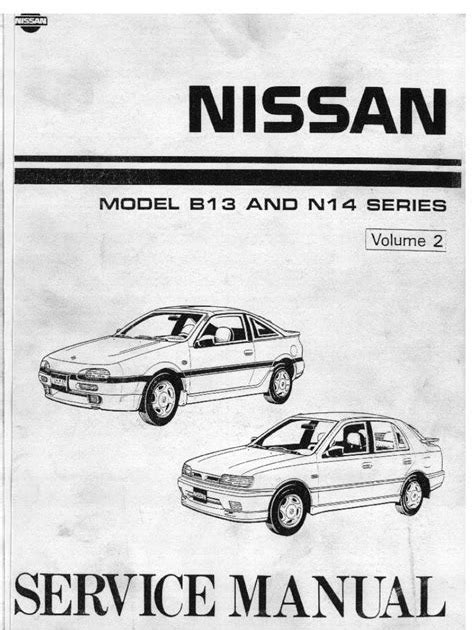 Nissan 100nx Nx1600 Nx2000 B13 Full Service Repair Manual 1991 1996