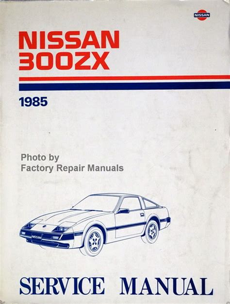 Nissan 300zx 1985 Factory Workshop Service Repair Manual