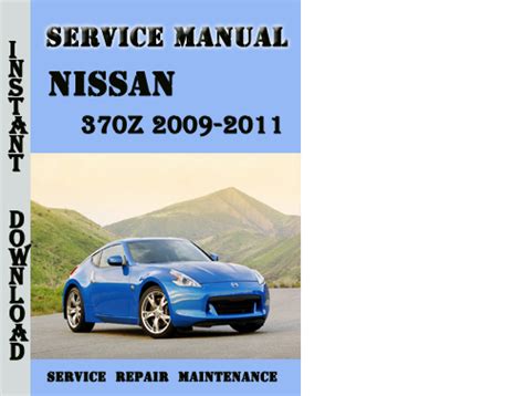 Nissan 370z 2009 Factory Repair Service Manual Download