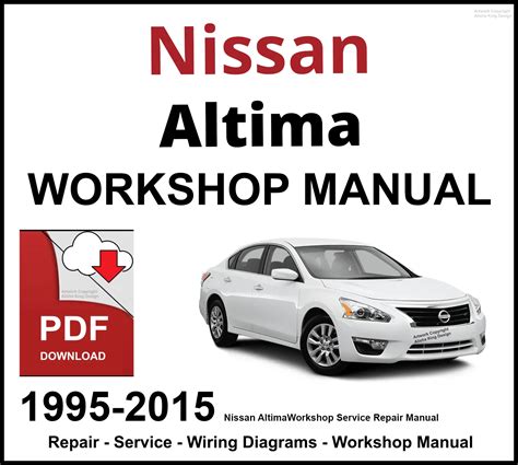 Nissan Altima 2004 Factory Workshop Service Repair Manual