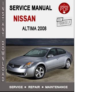 Nissan Altima 2008 Service Repair Manual