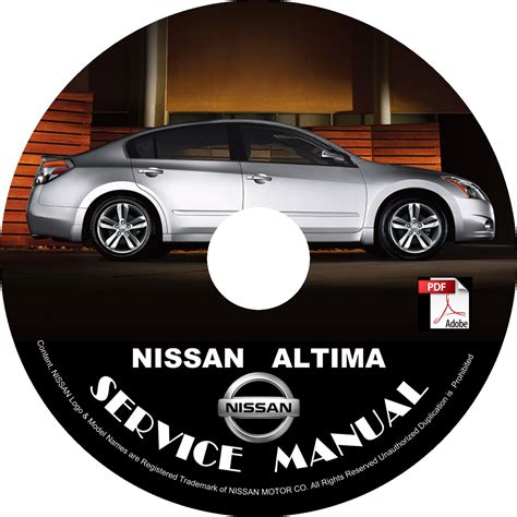 Nissan Altima 2010 Hybrid Hev Workshop Service Repair Manual