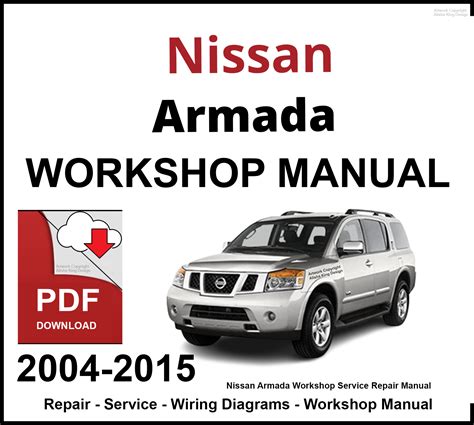 Nissan Armada 2004 2009 Workshop Service Repair Manual