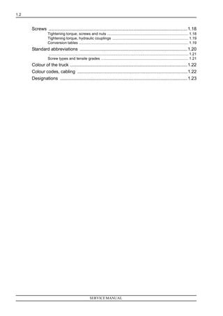 Nissan Forklift P Frame Pll Psd Psl Series Service Repair Workshop Manual Download