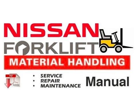 Nissan Forklift T Frame Ts Series Service Repair Workshop Manual Download