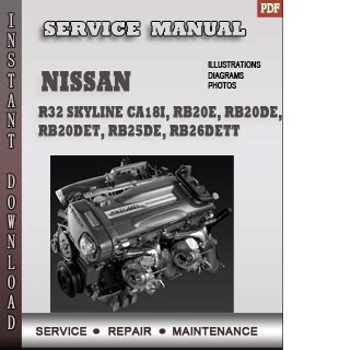 Nissan Gtr Skyline R32 Pdf Service Repair Workshop Manual