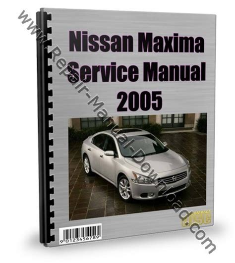 Nissan Maxima 2005 Service Repair Manual Download