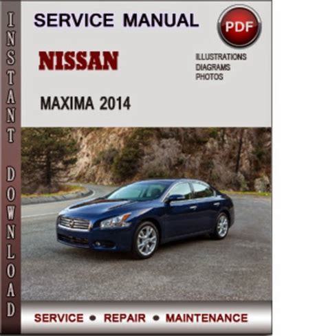 Nissan Maxima Full Service Repair Manual 1994