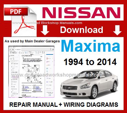 Nissan Maxima Service Repair Manual 2012