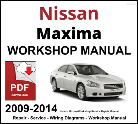 Nissan Maxima Service Repair Pdf Manual 2012