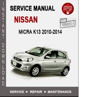 Nissan Micra 1995 Factory Service Repair Manual