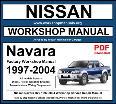 Nissan Navara 2003 Factory Service Repair Manual Pdf