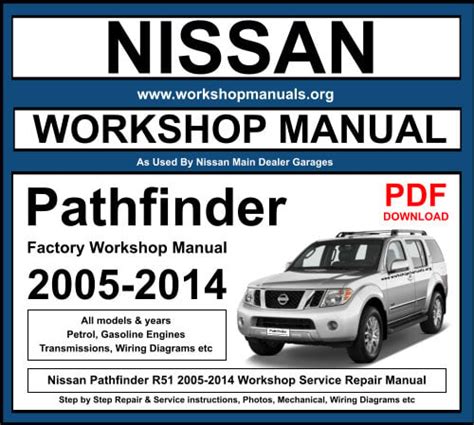 Nissan Pathfinder 2001 2001 5 Workshop Service Repair Manual