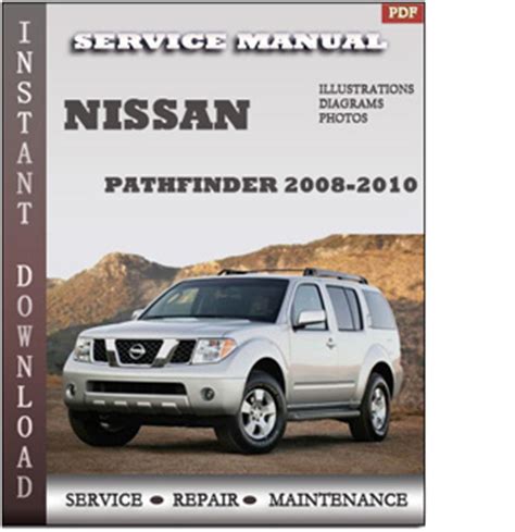 Nissan Pathfinder 2008 2009 Service Repair Manual