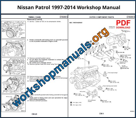 Nissan Patrol 1997 2009 Service Repair Manual