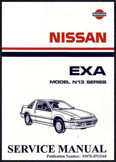 Nissan Pulsar N13 Exa 1987 Service Manual Repair Manual Pdf Download