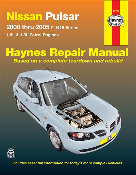 Nissan Pulsar N15 Haynes Repair Manual Bittorrent