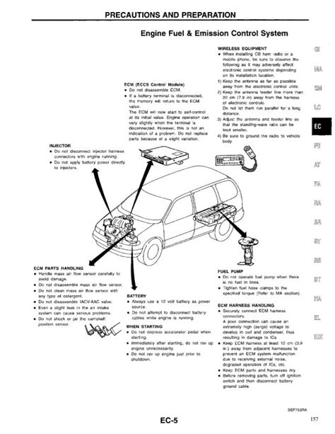 Nissan Quest 1997 Factory Service Repair Manual Pdf