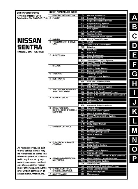 Nissan Quest 2009 2013 Service Repair Manual Pdf Download