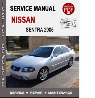 Nissan Sentra 2005 Service Repair Manual Rar