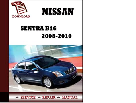 Nissan Sentra 2008 Service Repair Manual Rar