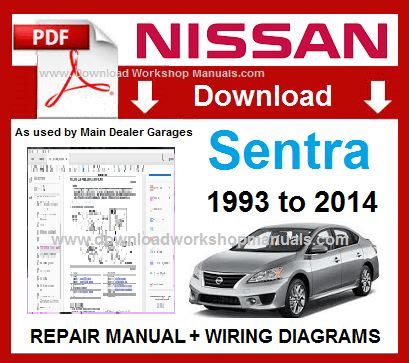 Nissan Sentra Complete Workshop Repair Manual 1998