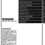 Nissan Skyline R34 Series Service Repair Manual Pdf