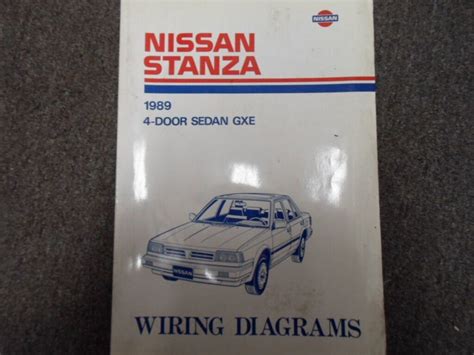 Nissan Stanza 1989 Factory Workshop Service Repair Manual