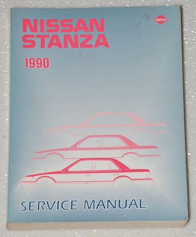 Nissan Stanza 1990 Factory Service Repair Manual Pdf