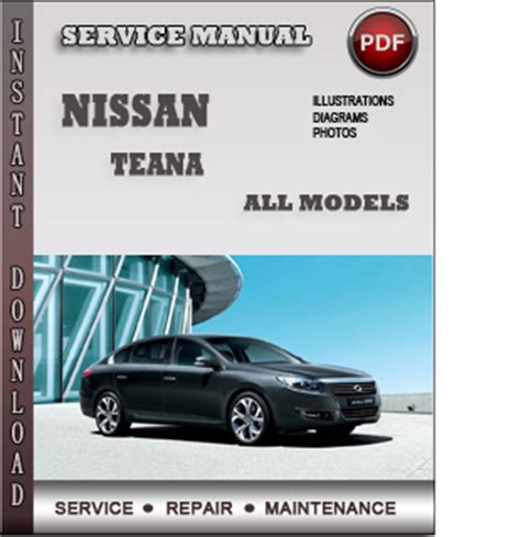 Nissan Teana 2006 Factory Service Repair Manual