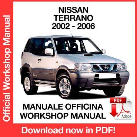 Nissan Terrano R20 2002 2004 Repair Service Manual Download