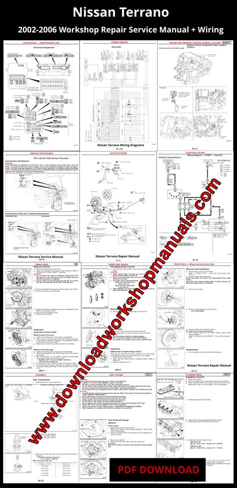 Nissan Terrano R20 Service Repair Workshop Manual 02 07