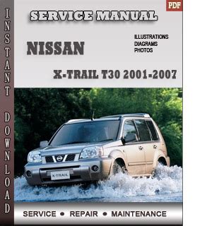 Nissan X Trail Service Repair Manual 2001 2006