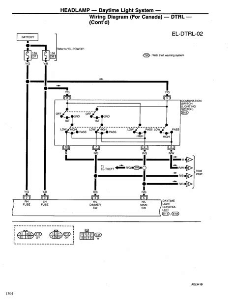 Nissan Xterra Headlight Wiring Diagram